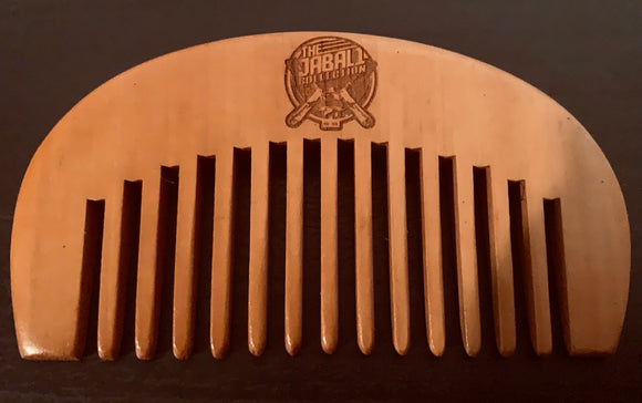 Premium Peach Wood Beard Comb